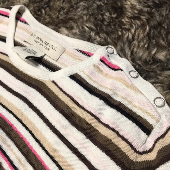 Banana Republic Factory Store Striped Shirt - Picture 3 of 3